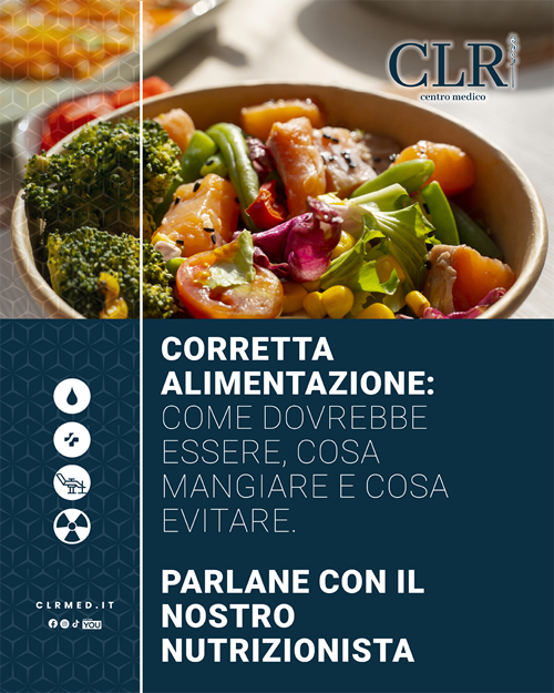 Corretta alimentazione